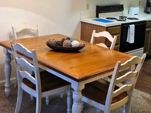 Comfortable Couch and End Table